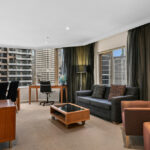 The Sebel, Quay West apartment - living room