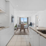 20 Hindmarsh Sq, Adelaide apartment 705 - kitchen, living room and dining