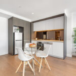 Melbourne Quarter one bedroom apartment - kitchen and dining