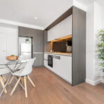 Melbourne Quarter one bedroom apartment - kitchen and dining