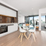 Melbourne Quarter one bedroom apartment - kitchen and dining