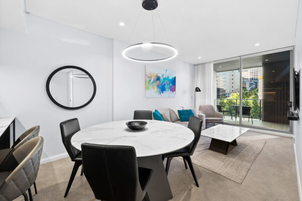 23 Shelley St, Sydney - apartment 711 - living room and dining