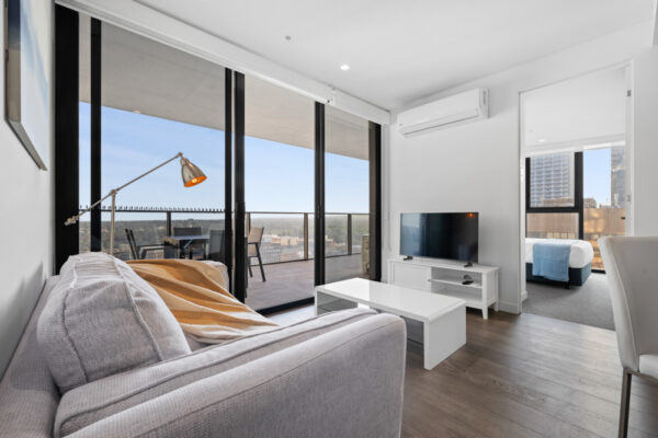 Realm Apartments, Adelaide - Apartment 1404 - living room