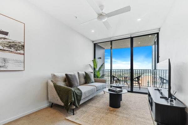 550 Queen Street. Brisbane apartment - living room