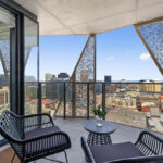 Realm Apartments, Adelaide - Apartment 2211 - balcony with a view