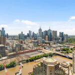 Eureka, Southbank apartment 4104 - view of the CBD and Yarra River from the apartment
