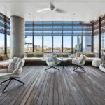 Queen Street. Brisbane apartment - guest lounge area