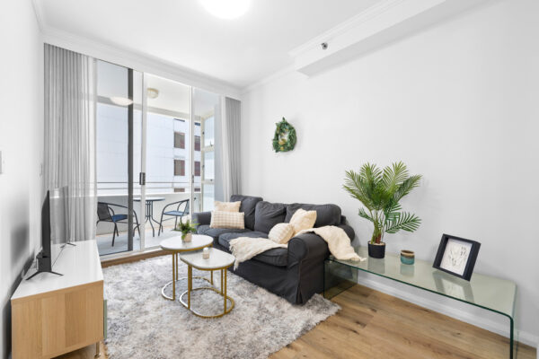 361 Kent Street. Sydney apartment 98 - living room