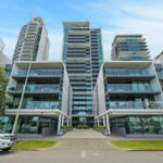 Adagio apartments, East Perth street front