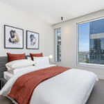 QT Apartments, Perth - apartment 1701 bedroom